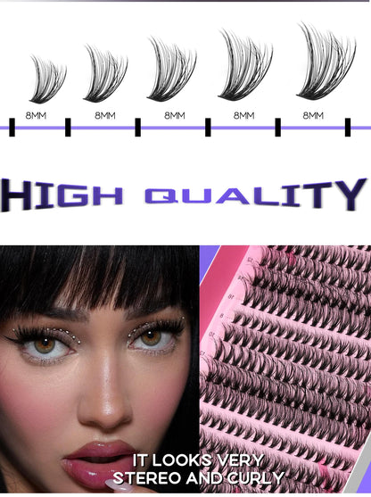DIY Lash Extension Kit with Individual Lashes for Home Use - Smarsty