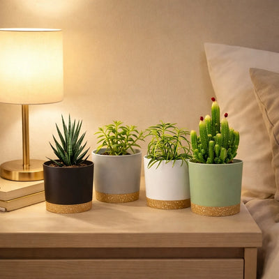 4pcs Flowerpot 5inch Removable Bottom Round Flower Pot Detachable Bottom Flower Pot Home Supplies Breathable Flower Pot