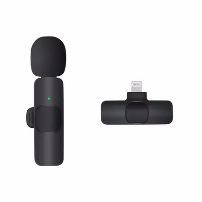 Basix Wireless Lavalier Microphone for iPhone and Android - Smarsty