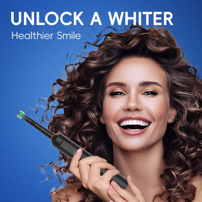 Smart Rotating Electric Toothbrush with Six Replacement Heads - Smarsty