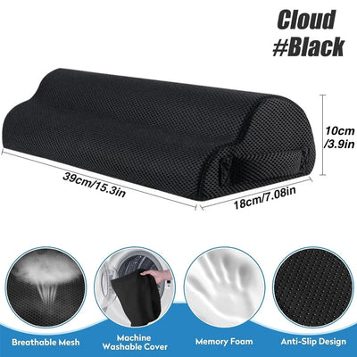 Ergonomic Memory Foam Foot Rest for Desk Comfort - Smarsty