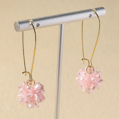 Versatile Pearl Petal Ball Earrings For Women Fashion Set - Smarsty