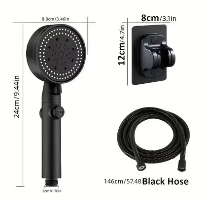 Stainless Steel Wall Mounted Shower Faucet with Hot Cold Control - Smarsty