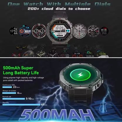 T-Rex 3 GPS Smart Watch with Altimeter and Waterproof Design - Smarsty