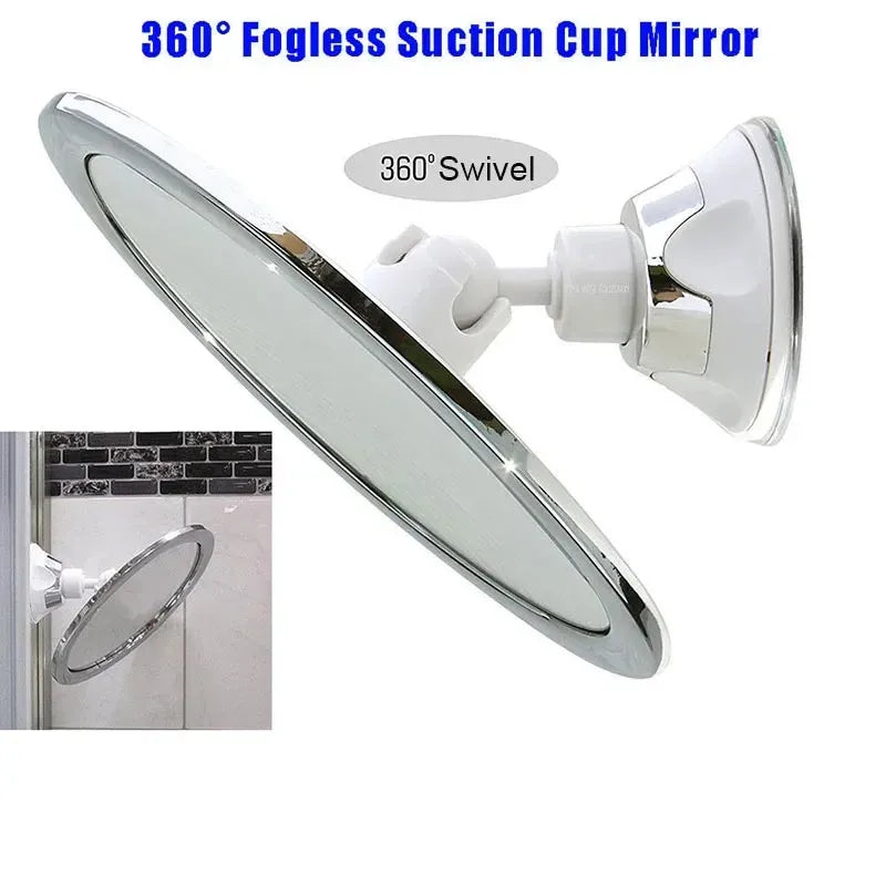 Fogless Makeup Mirror With 360 Degree Rotation - Smarsty