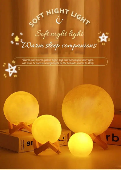 Romantic Moon Light Night Lamp for Cozy Atmosphere - Smarsty