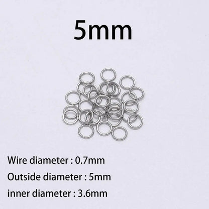 Stainless Steel Jump Rings Set For DIY Jewelry Making - Smarsty