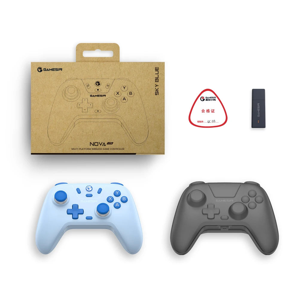 GameSir T4 Nova Lite Wireless Game Controller for Switch and PC - Smarsty
