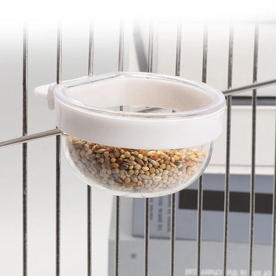 Detachable Plastic Bird Feeding Bowl with Convenient Hanging Design - Smarsty