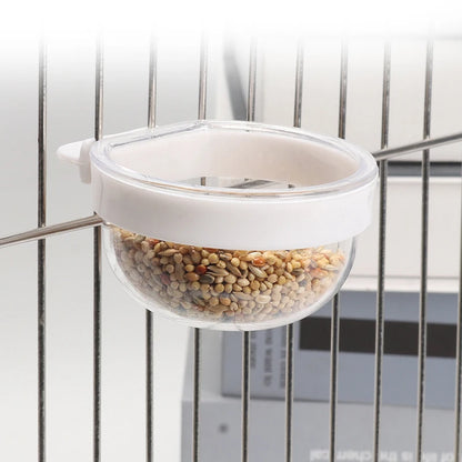 Detachable Plastic Bird Feeding Bowl with Convenient Hanging Design - Smarsty