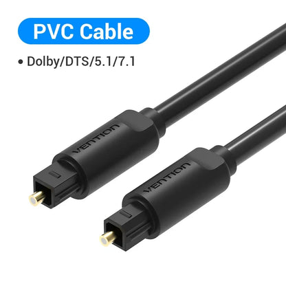 Vention Digital Optical Audio Cable for Superior Sound Quality - Smarsty