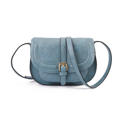 Boho Faux Leather Crossbody Bag For Women With Strap - Smarsty