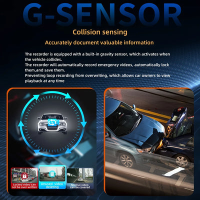 4Channel WiFi Dash Cam Night Vision With Loop Recording - Smarsty