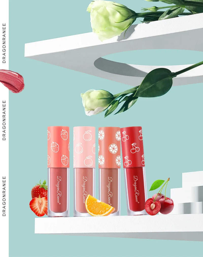 Mini Velvet Matte Lip Gloss Set for Long-Lasting Hydration - Smarsty