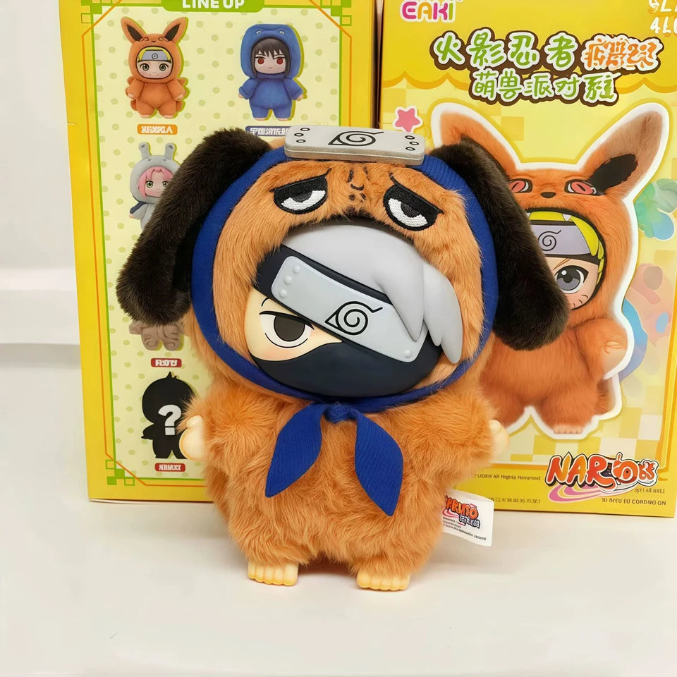 EAKI Naruto Blind Box Shippuden Party Series Uzumaki Stuffed Plush Figure Bag Pendant Ornament Doll Toy Collection Birthday Gift - Smarsty
