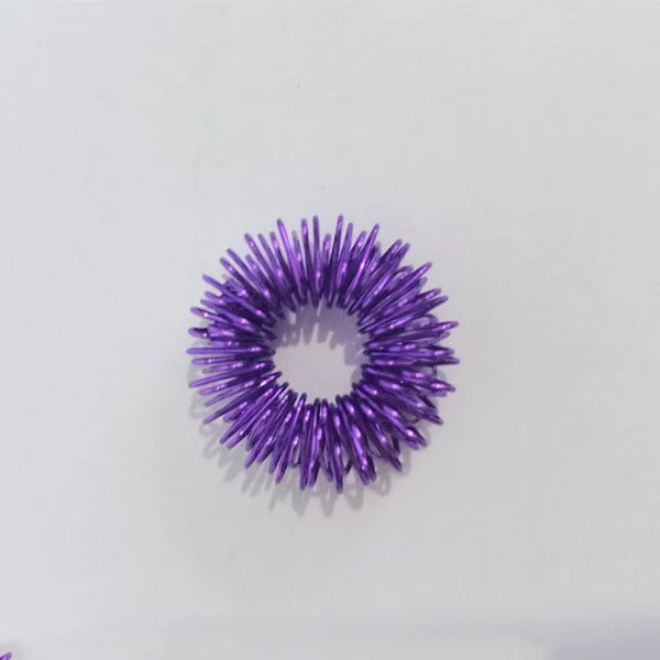 10pcs Gold Finger Massage Acupuncture Rings for Health - Smarsty