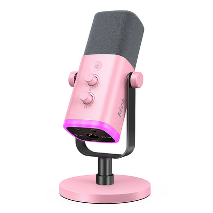 FIFINE USB XLR Dynamic Microphone with Touch Mute Feature - Smarsty