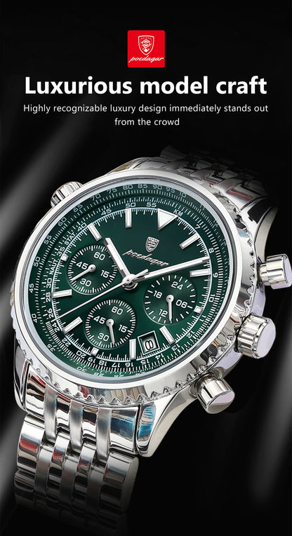 Luxury Waterproof Military Men's Watch with Luminous Features - Smarsty