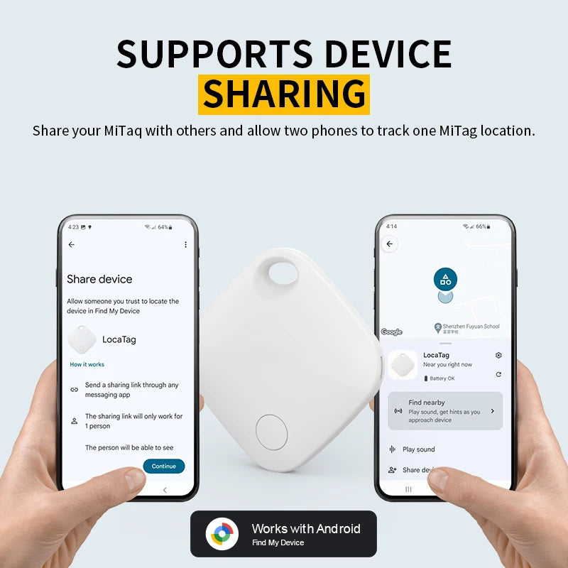 Bluetooth GPS Tracker for Android Devices with Key Finder - Smarsty