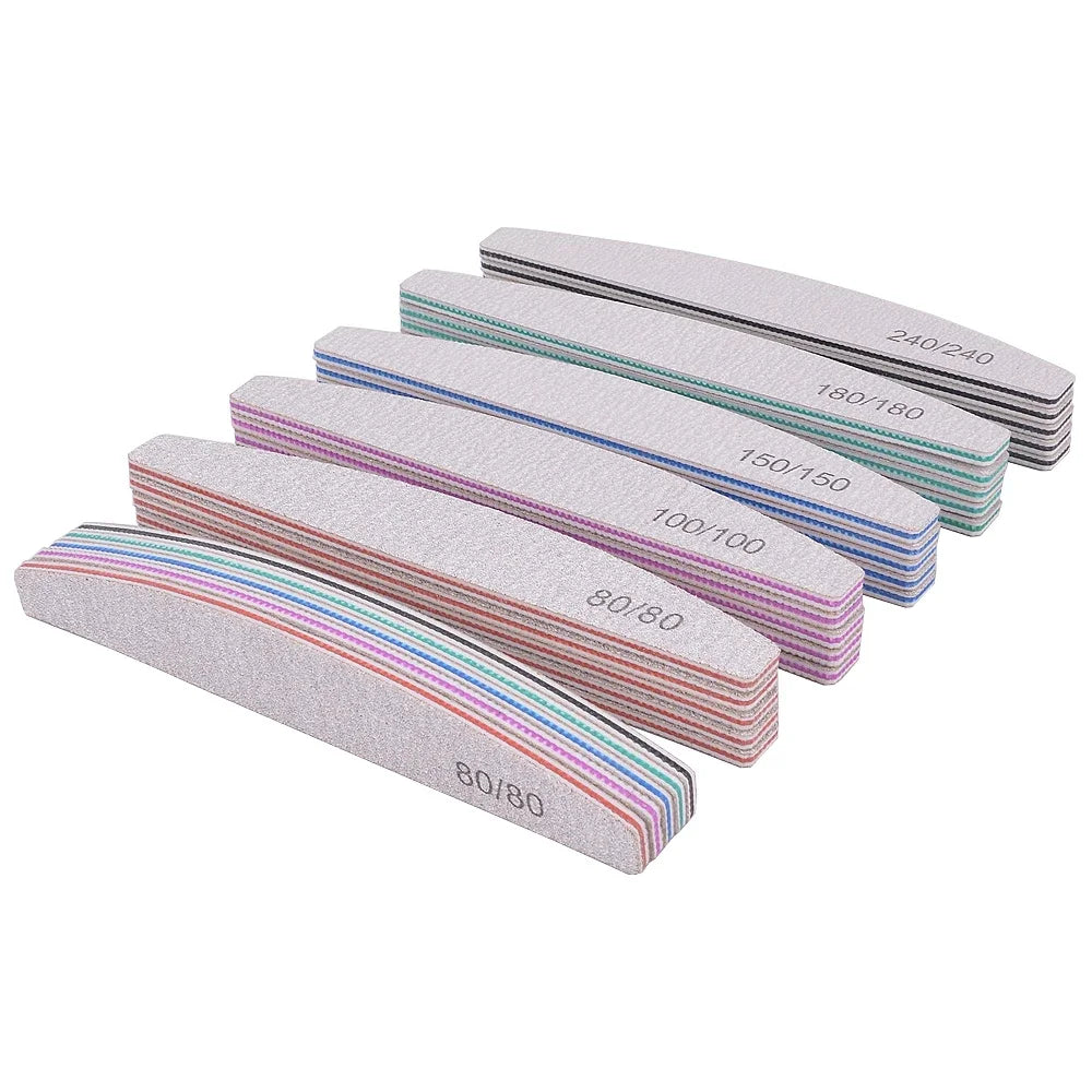Professional Nail Files Set for Strong and Smooth Nails - Smarsty