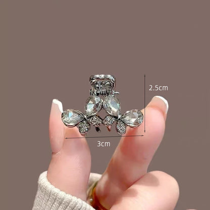 Korean Alloy Rhinestone Hair Claw For Women Elegant - Smarsty