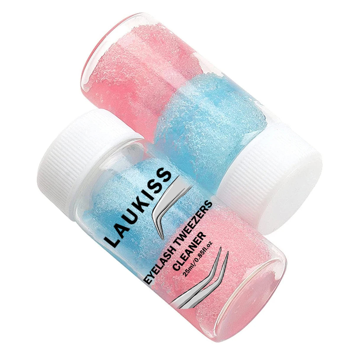 Eyelash Tweezers Cleaner With Glue Remover Liquid - Smarsty