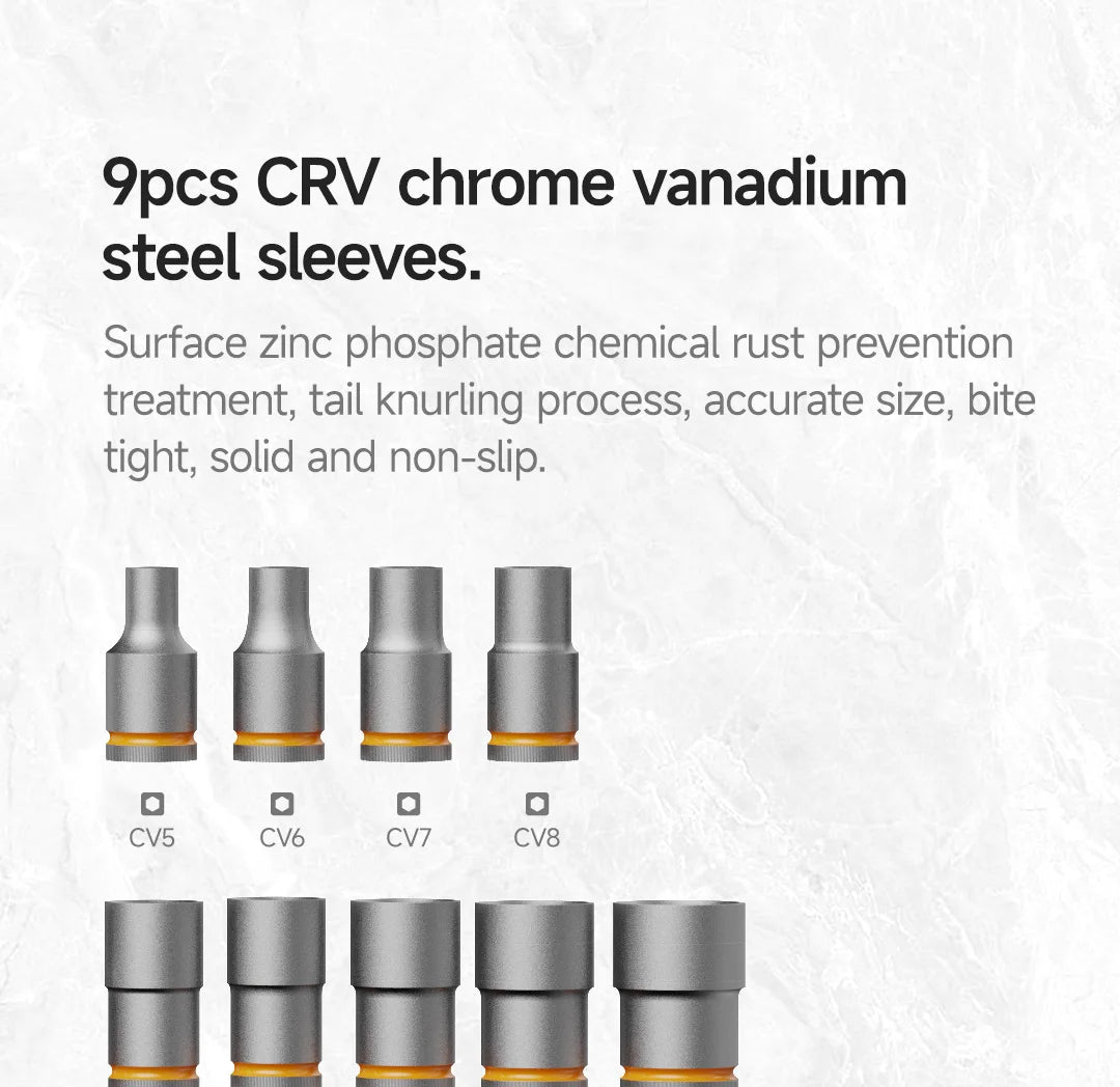 VMAN 40-in-1 Multi-Function Ratchet Screwdriver Kit with Magnetic Bits – Mini Repair Tool Set for PC, iPhone & Home Use