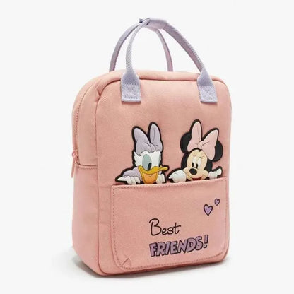 Mickey Mouse Canvas Backpack Large Capacity School Bag - Smarsty