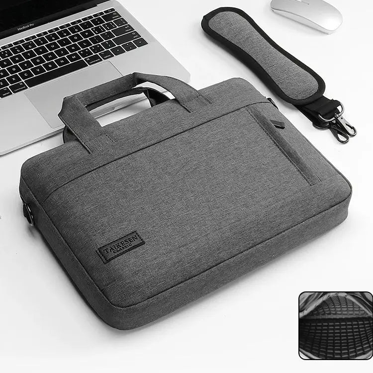 Durable Canvas Laptop Sleeve Case With Zipper Closure