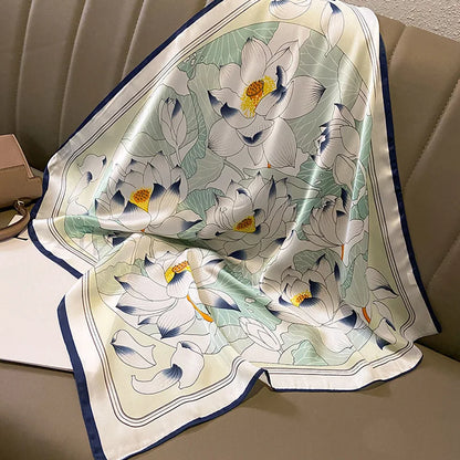Luxury Silk Horse Print Scarf for Women - Smarsty