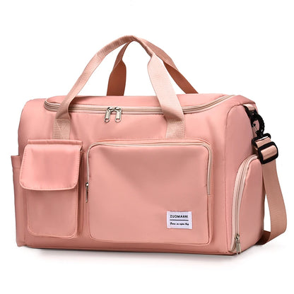 Unixinu Carry On Weekender Duffle Bag With Shoe Compartment - Smarsty