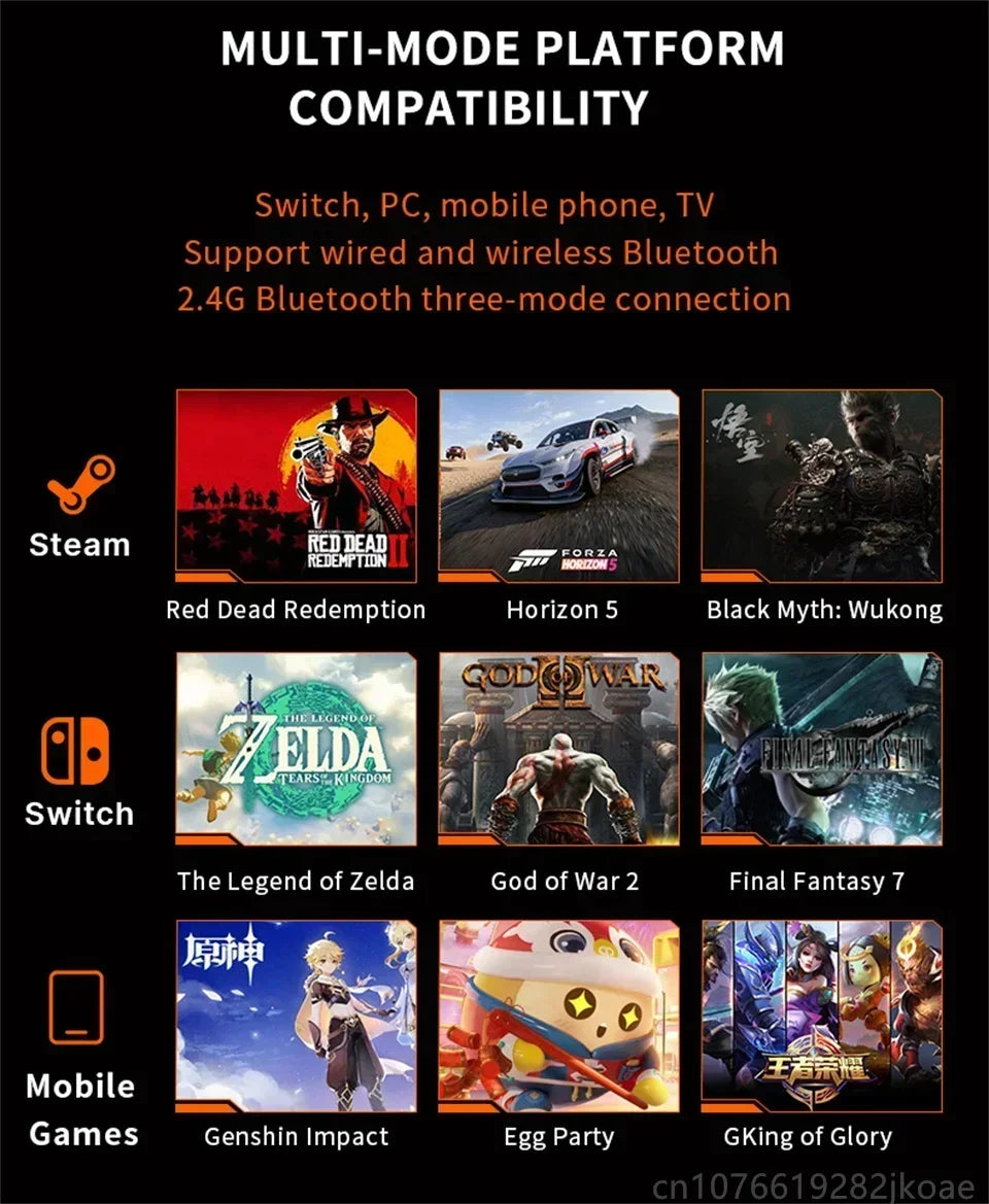Lenovo S02 Wireless Controller for Nintendo Switch and PC - Smarsty