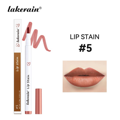 Lakerain Long-lasting Lip Gloss 6 Colors Matte Color Not Easy To Fade Non-stick Cup Silky Lip Gloss Wholesale ship for us