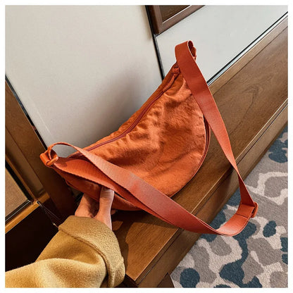 Casual Nylon Crossbody Bag for Women Large Capacity - Smarsty