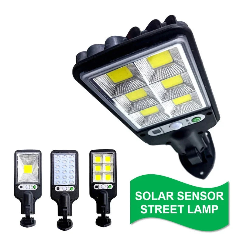 Solar LED Wall Lamp with Motion Sensor for Gardens - Smarsty