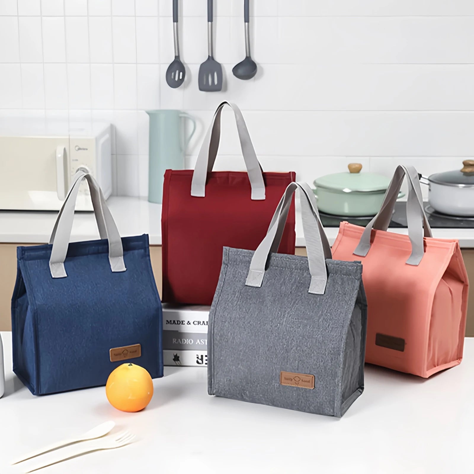 Office And Campus Insulated Lunch Bag With Leakproof Design - Smarsty