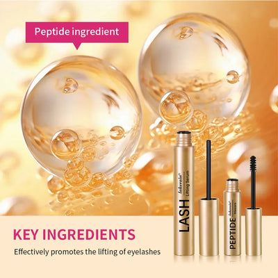 Lash & Brow Set Eyebrow Eyelash Growth Serum Peptide Mascara Eyelash Eyebrow Longer Fuller Thicker Curling Lash Eye Care Makeup