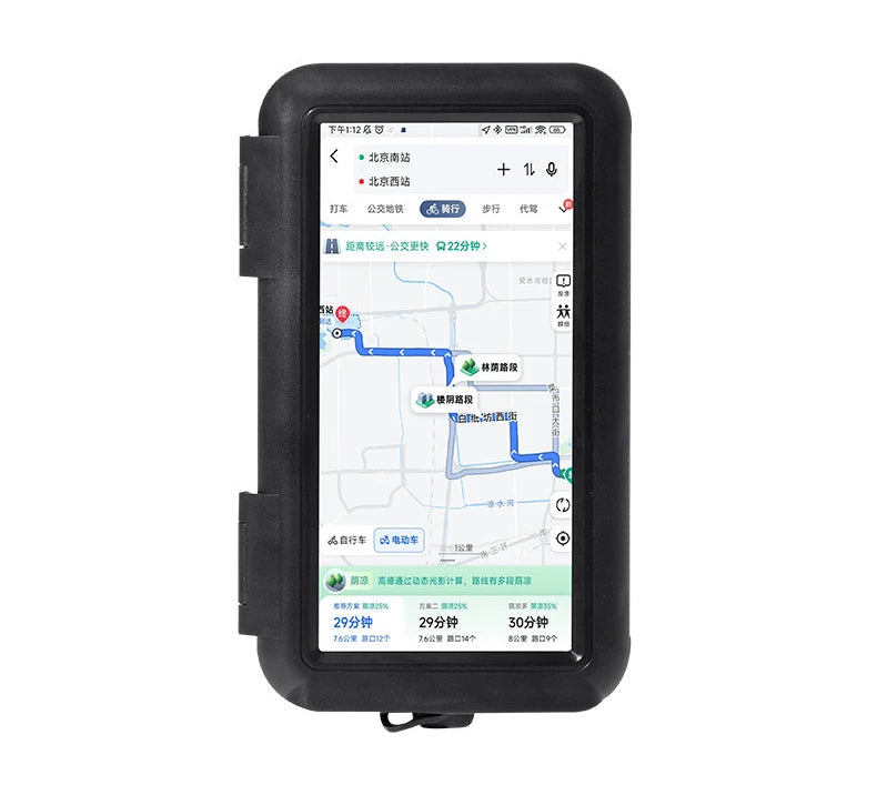 Waterproof Motorcycle Phone Holder Mount On Handlebar - Smarsty