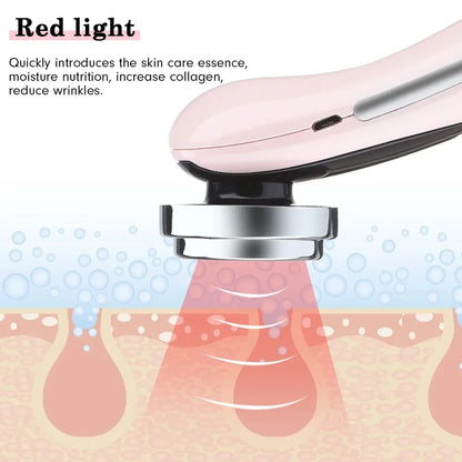 5 In 1 Facial Massager with LED Light Therapy - Smarsty