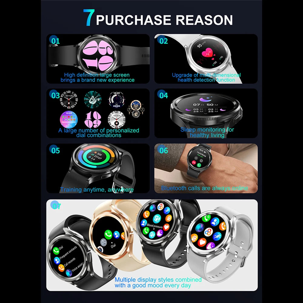 Samsung Galaxy Watch6 Classic Smartwatch with GPS and Heart Rate Monitor - Smarsty