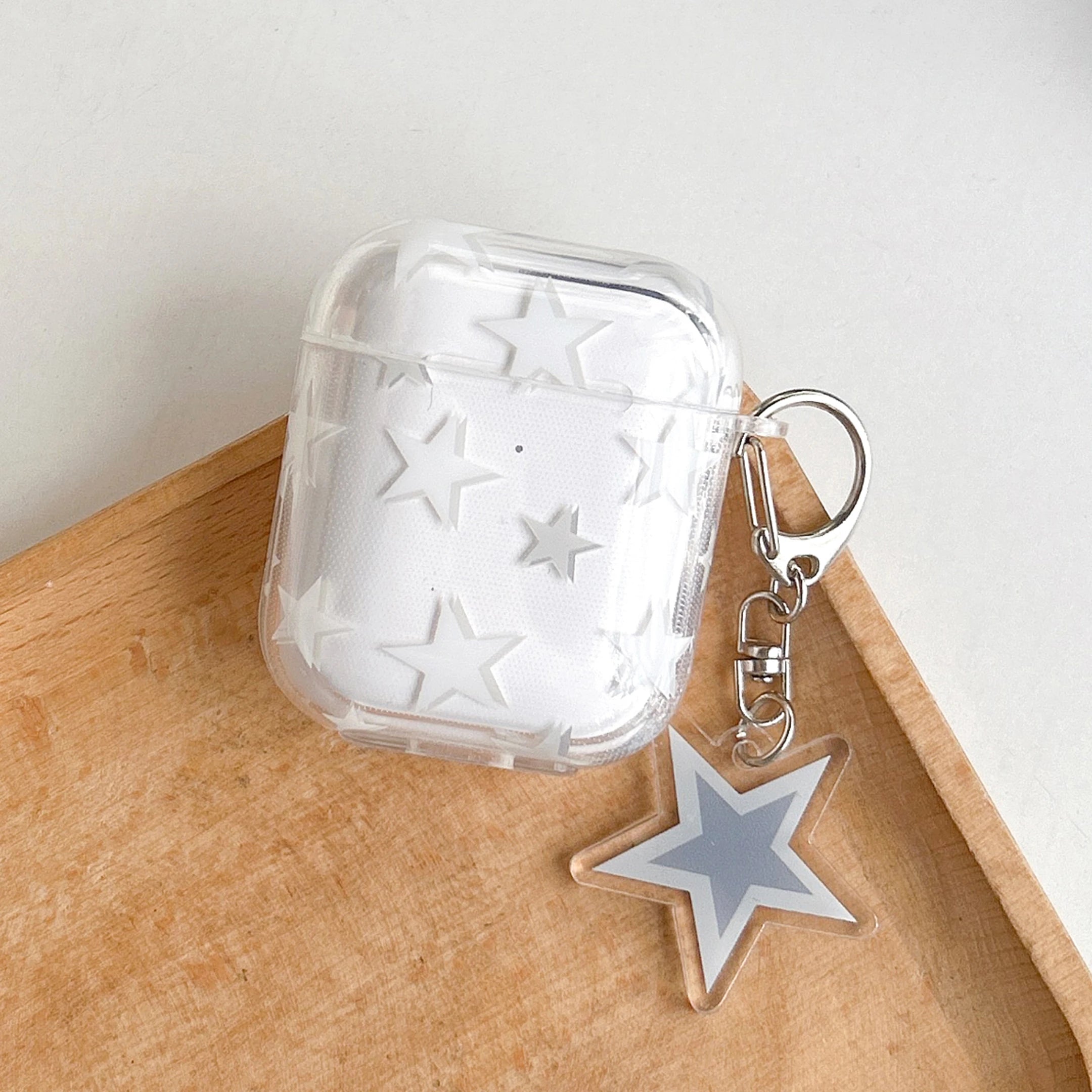 Wireless Bluetooth Earphone Case with Star Pattern - Smarsty