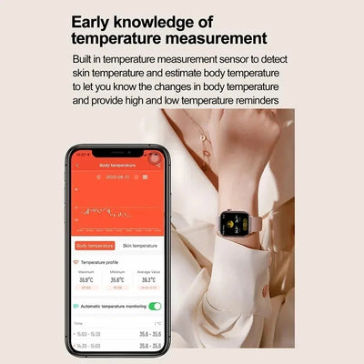 2025 Smart Watch with ECG PPG Health Monitoring - Smarsty
