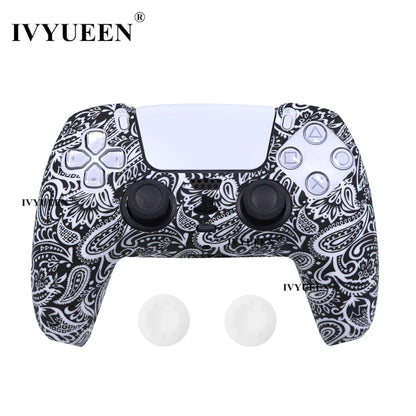 Water Transfer Printing Silicone Case for PS5 Controller - Smarsty