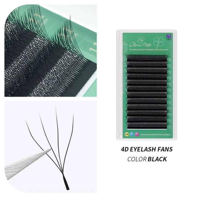 Glamlash 4D W Shape Eyelash Extensions for Dramatic Volume - Smarsty