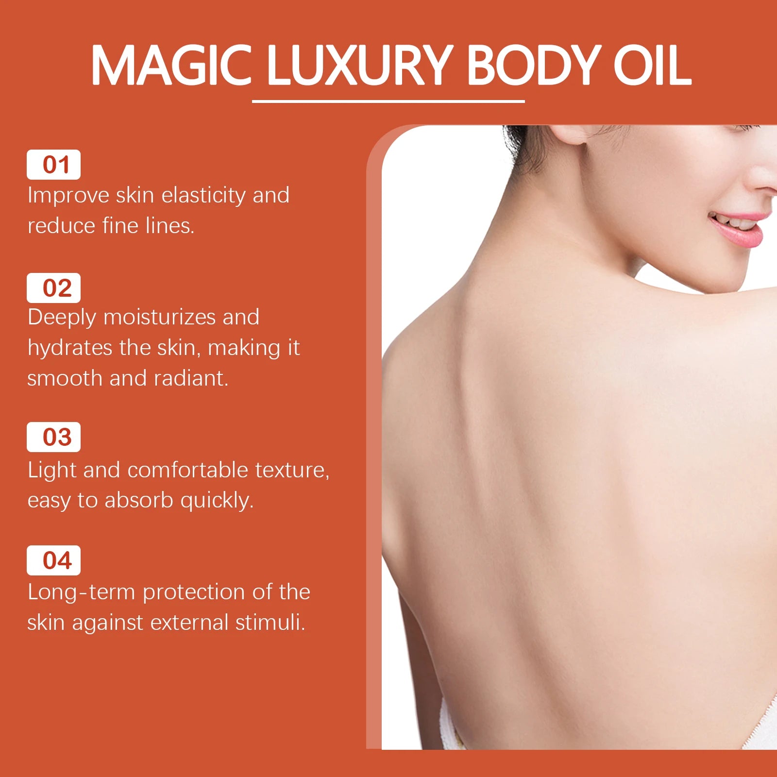 Luxury Body Firming Oil for Deep Moisturizing Skin - Smarsty