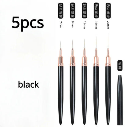 Professional Nail Art Liner Brushes for Precision Designs - Smarsty