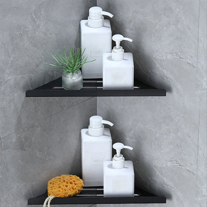 No Drilling Bathroom Corner Shelf Heavy Duty Stainless Steel - Smarsty