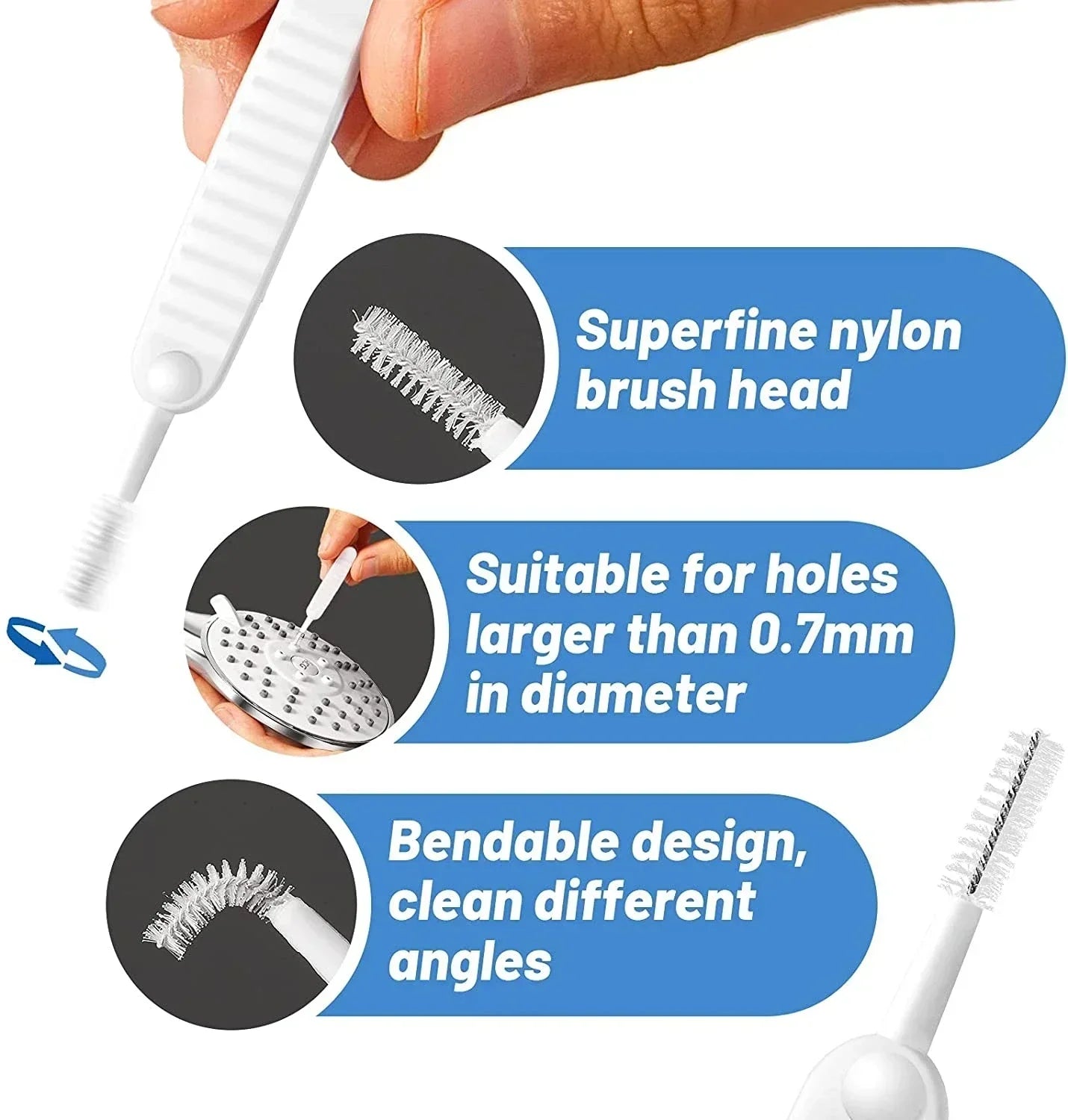 Cell Phone Charging Port Dust Plug with Cleaning Brush for IPhone 15 14 13 16Pro Max Plus Samsung Xiaomi IOS Type C Cleaner Set - Smarsty
