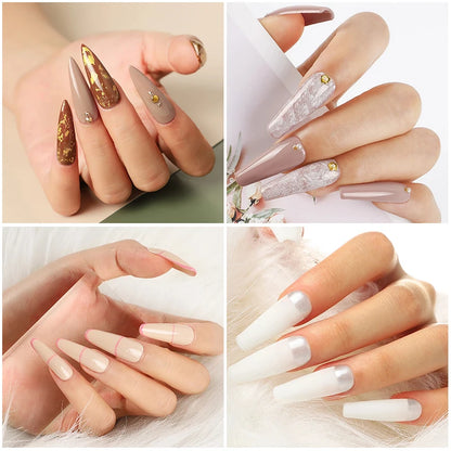 LNWPYH 26 Color Gel Nail Polish Set with Base and Top Coat - Smarsty