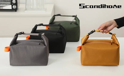Insulated Lunch Bag Keeps Meals Fresh Portable Bento Pack - Smarsty